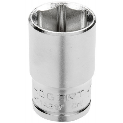 Торцевая головка шестигранная 1/2", 23 мм, сталь CrV, DIN 3124 HT1A223 HOEGERT