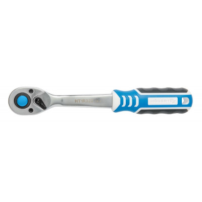 Трещотка изогнутая с кнопкой 1/2", 72 зубца HT1R322 HOEGERT