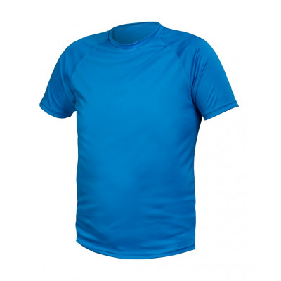 Футболка из полиэстера синяя, 2XL HT5K400-2XL HOEGERT
