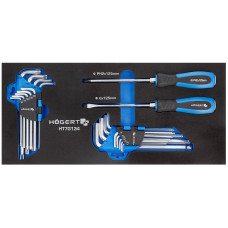 Набор отверток, ключи HEX и TORX 20 шт., ложемент ..