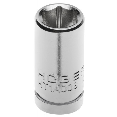 Торцевая головка шестигранная 1/4", 8 мм, CrV50BV30, DIN 3124, ASS-drive HT1A008 HOEGERT